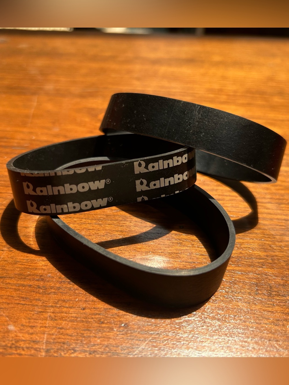 Rainbow Vacuum Cleaner Black Logo Silicone- 3-Pk Set, identical, only one marked